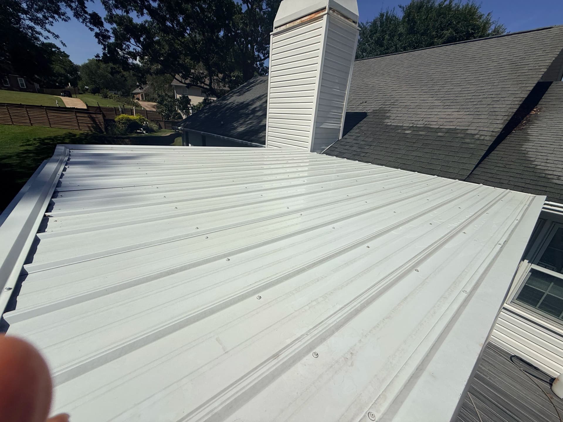 Gallery photos for Roof Cleaning and Driveway Pressure Wash on a Two-Surface Job: Image #1