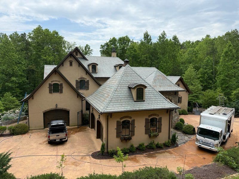 Elevate Your Home with Our Slate Roof Cleaning image