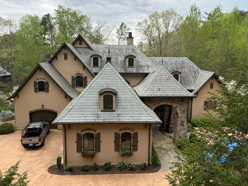 Gallery photos for Elevate Your Home with Our Slate Roof Cleaning: Image #3