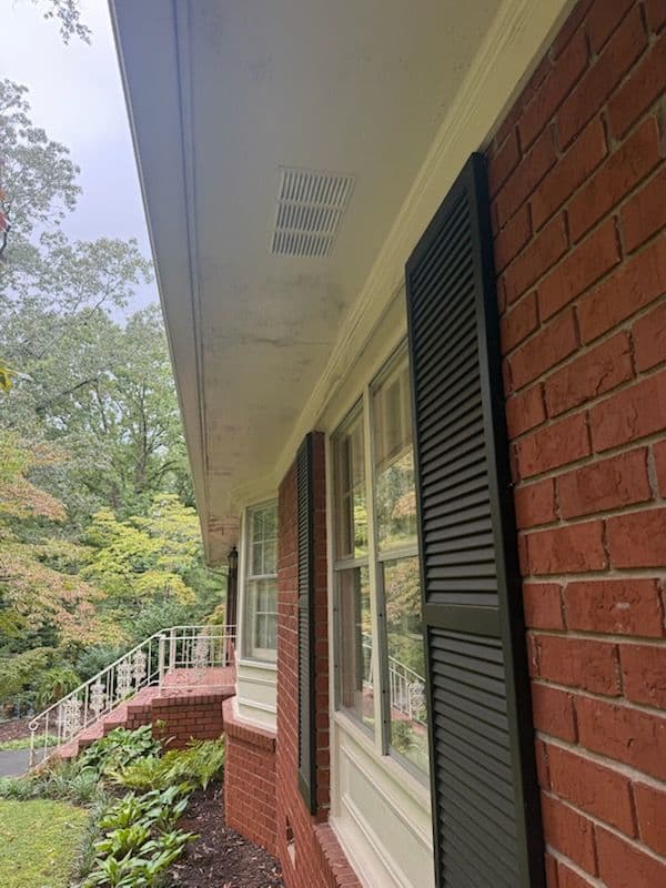 Soffit Softwashing Brings Pure Brilliance Back image