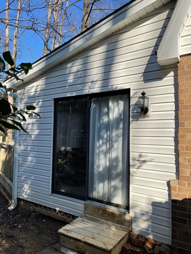 House Exterior Shine with Soft Washing image