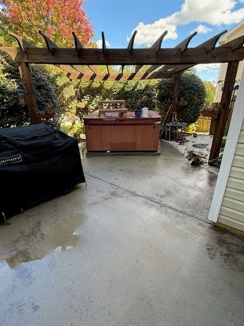 Gallery photos for Porch and Pergola Softwashing Transformation: Image #2