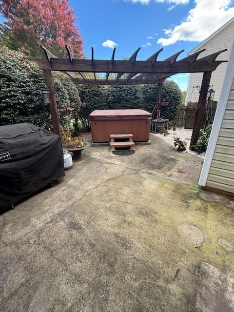 Gallery photos for Porch and Pergola Softwashing Transformation: Image #3
