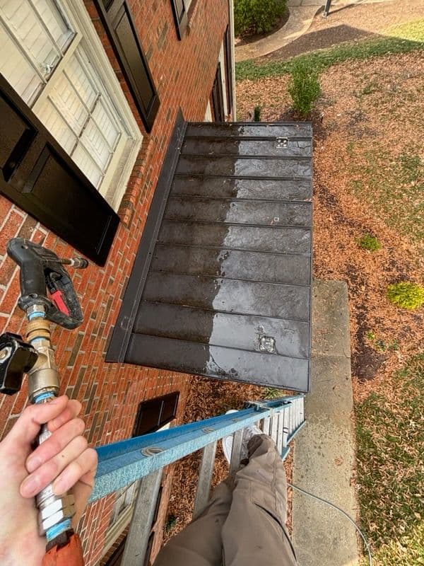 Project DK Rodgers Roof and Driveway Cleaning Success image