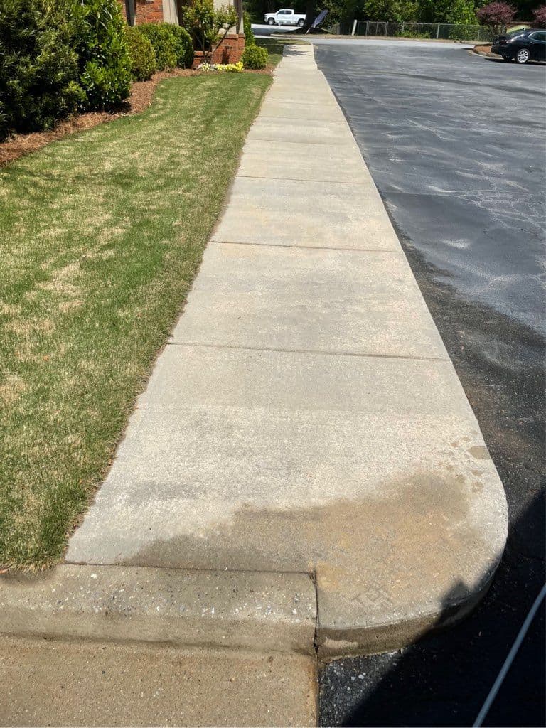 Home and Sidewalk Cleaning Success Story