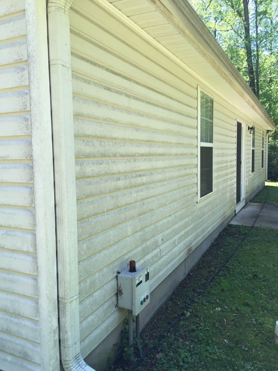 Patio and Siding Transformation - Clean and Bright