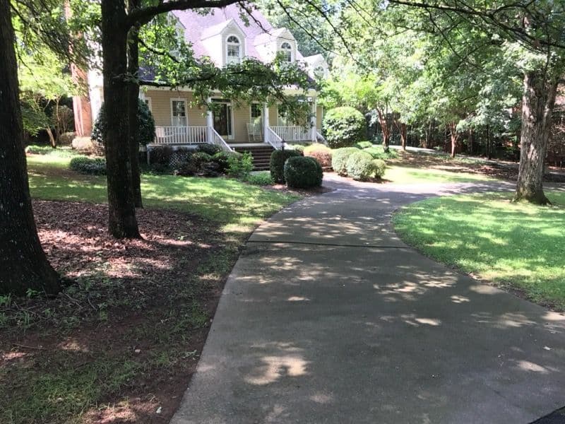 Project Revived Driveway and Steps with Expert Pressure Washing image