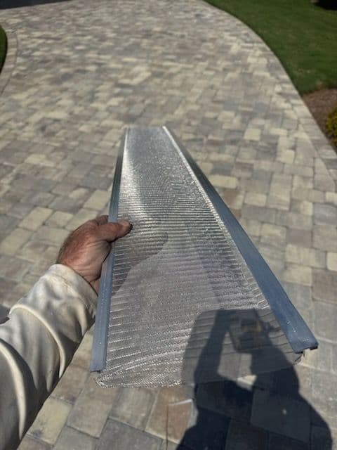 Gallery photos for Efficient Gutter Guard Installation Service: Image #2