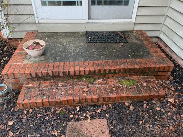 Gallery photos for Reviving Brick Entryways with Expert Pressure Washing: Image #1