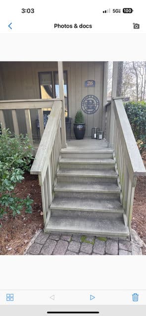 Gallery photos for Clean and Bright: Porch and Basketball Court Makeover: Image #1