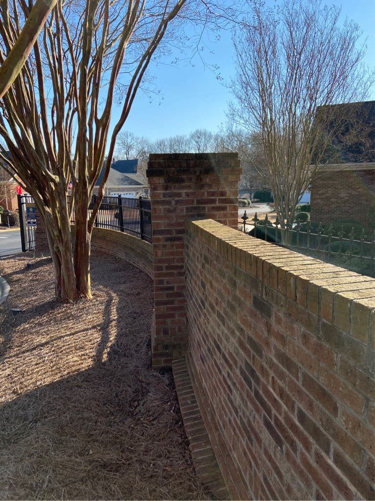 Gallery photos for Brightening Kenwood's Entrance with Professional Pressure Washing: Image #1